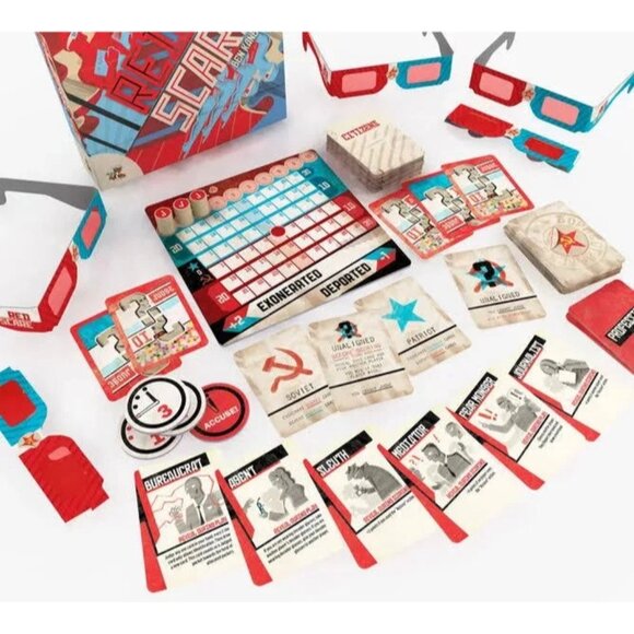 Red Scare Game Ben Kanelos Board Strategy Game Cold War Espionage Age 12+ NEW - Picture 4 of 4